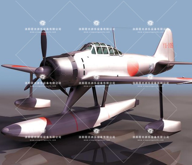 屏南3D模型飞机_